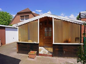 Blockhütte-außen