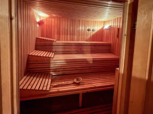 Sauna im Keller