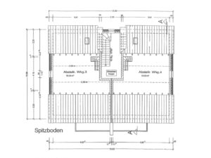 Grundriss Dachgeschoss