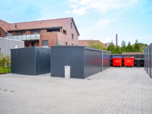 Außenliegender Abstellraum