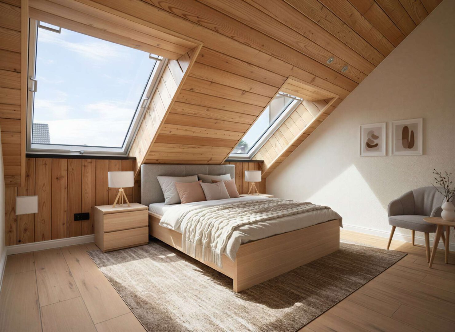 Schlafzimmer - (KI generiert)