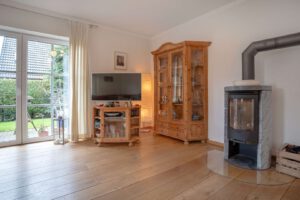 Kaminofen im Wohnzimmer