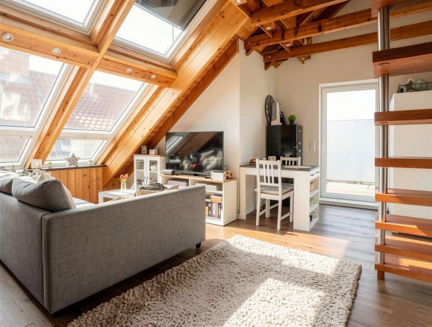 Wohnzimmer - (KI generiert)