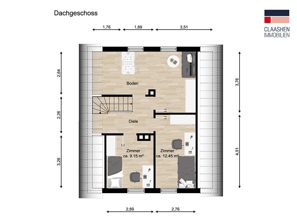 Grundriss DG