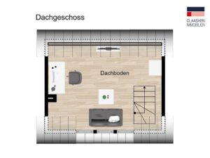 Grundriss Dachboden