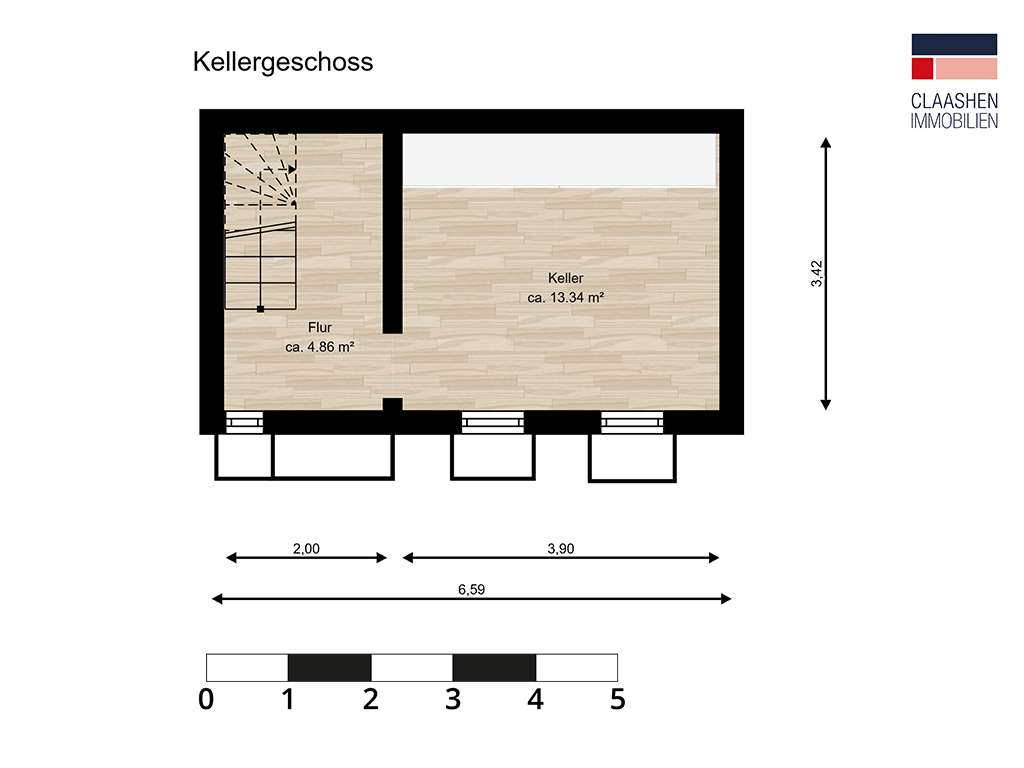 Grundriss Keller