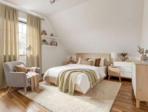 Schlafzimmer - (KI generiert)