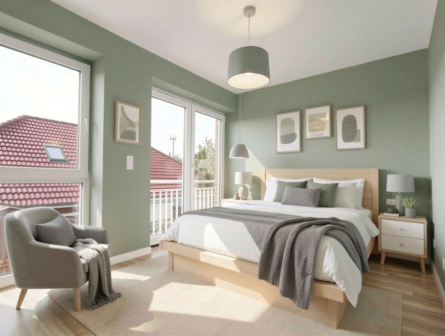 Schlafzimmer - (KI generiert)