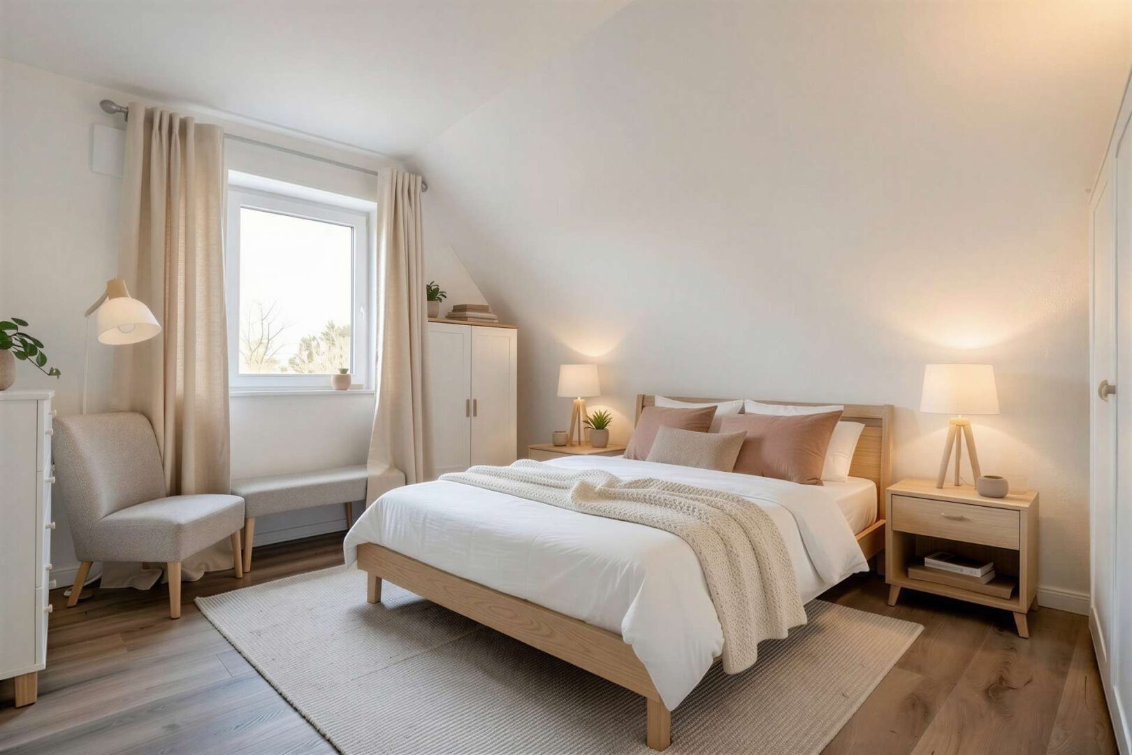 Schlafzimmer - (KI generiert)