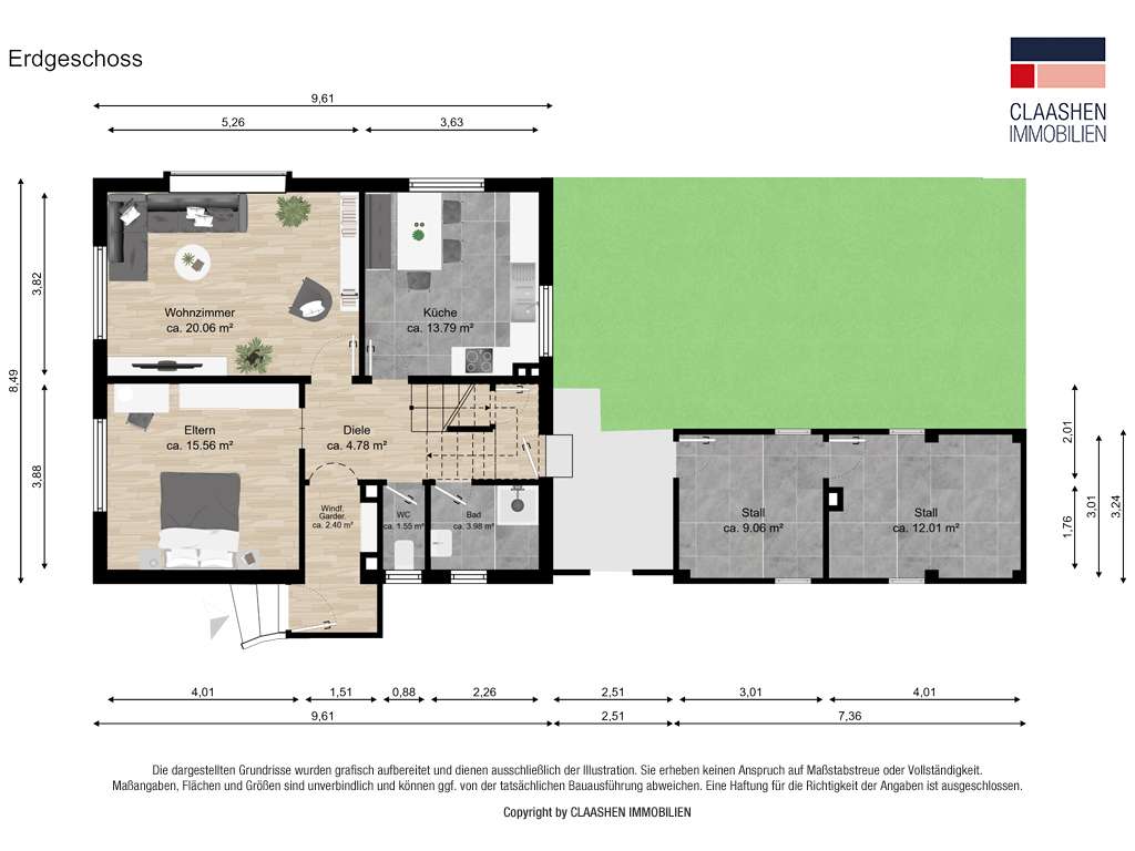 Grundriss EG