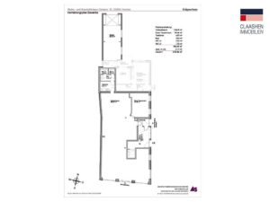 Grundriss Gewerbefläche