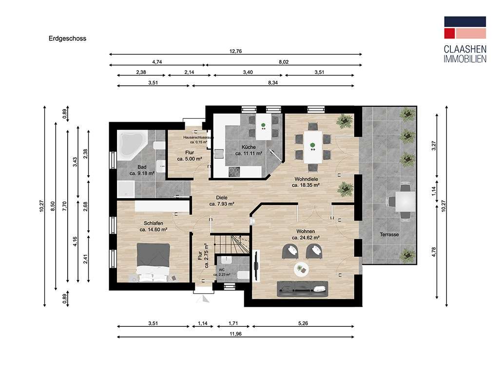 Grundriss EG
