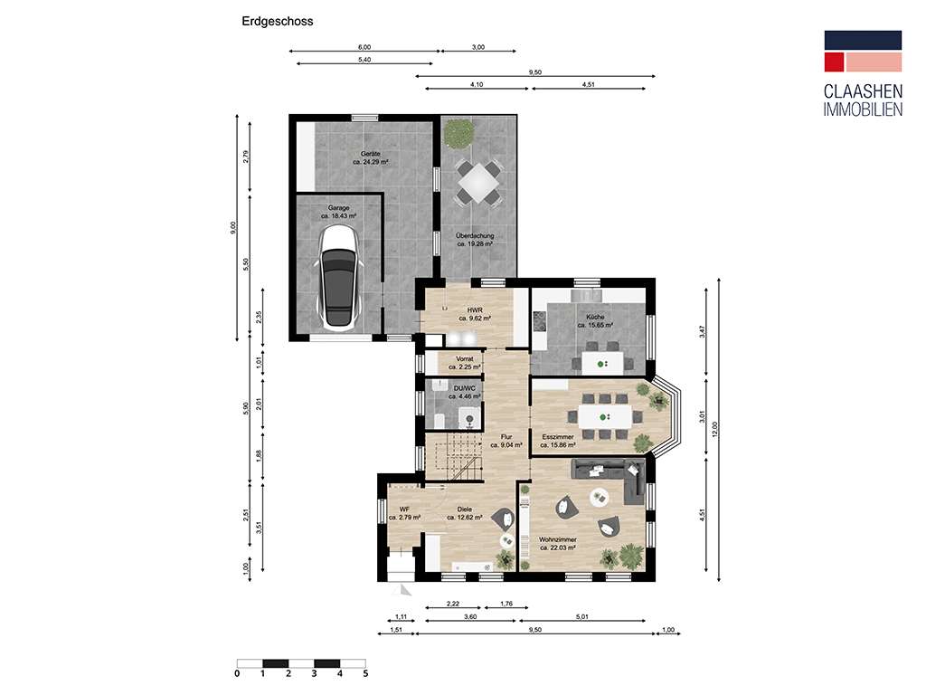 Grundriss EG