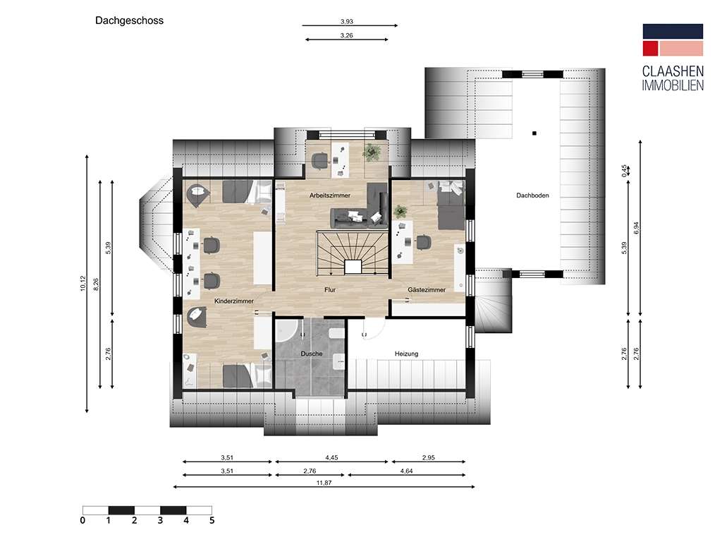 Grundriss DG