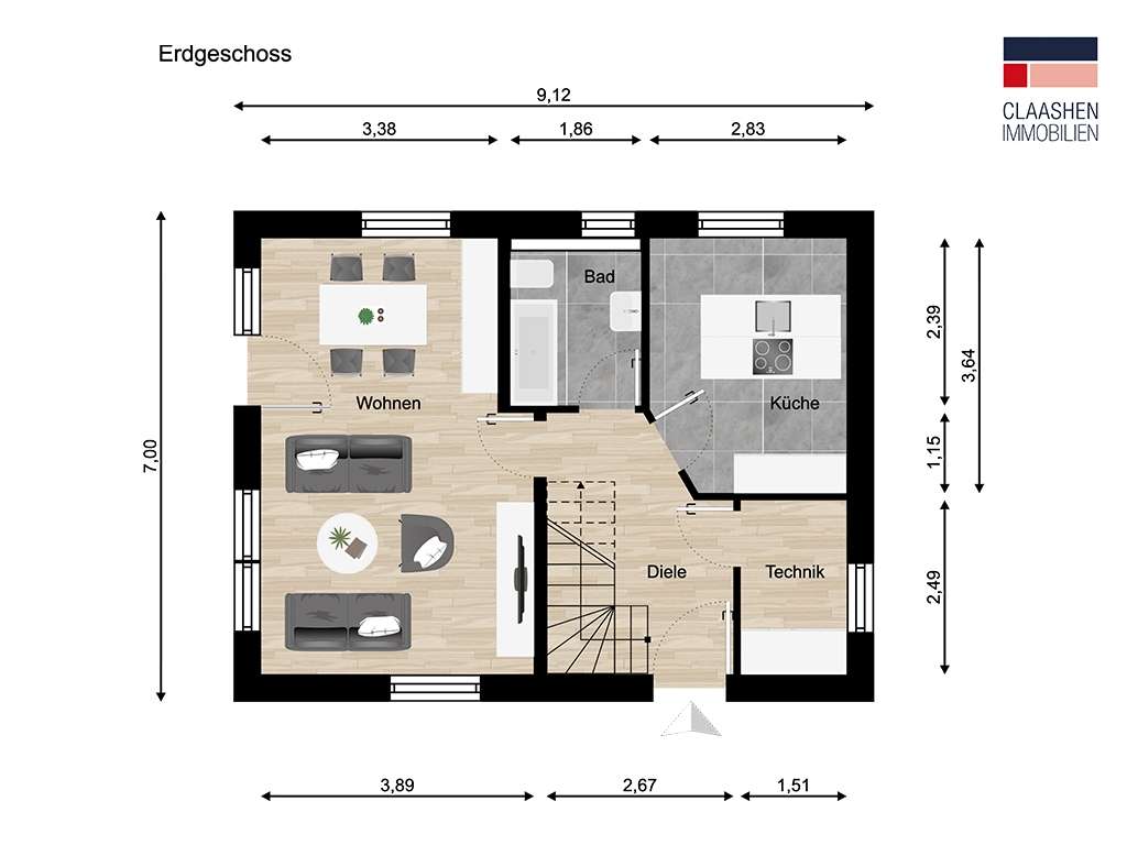 Grundriss EG