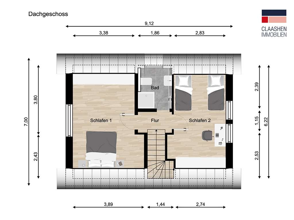 Grundriss OG