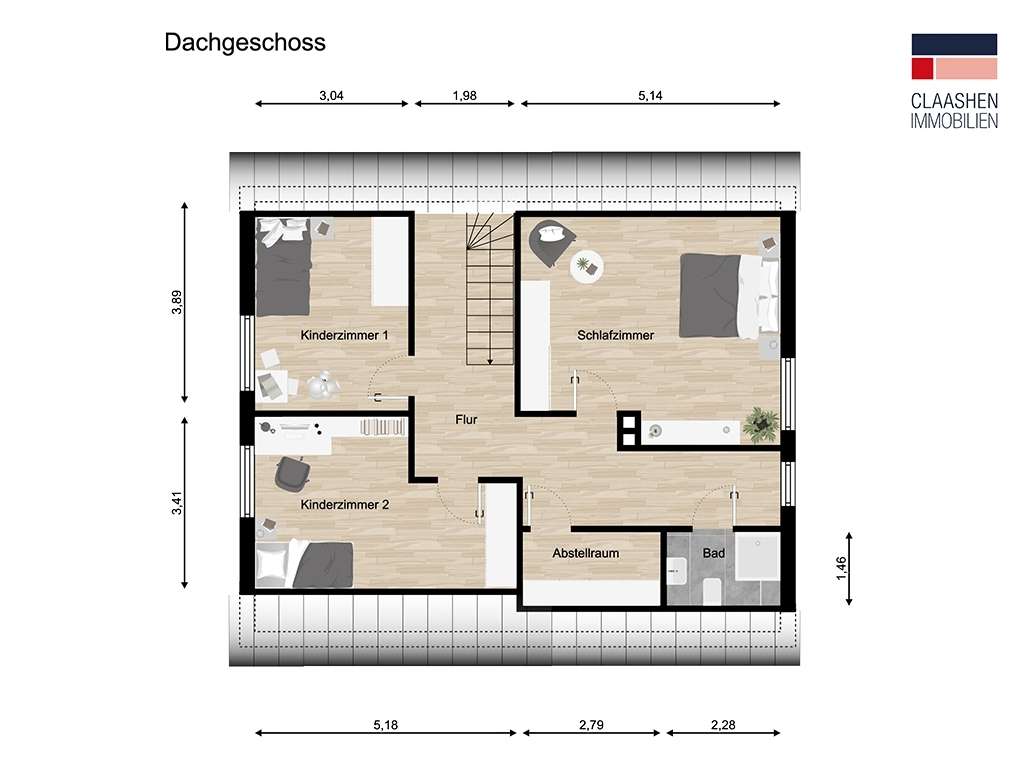 Grundriss DG