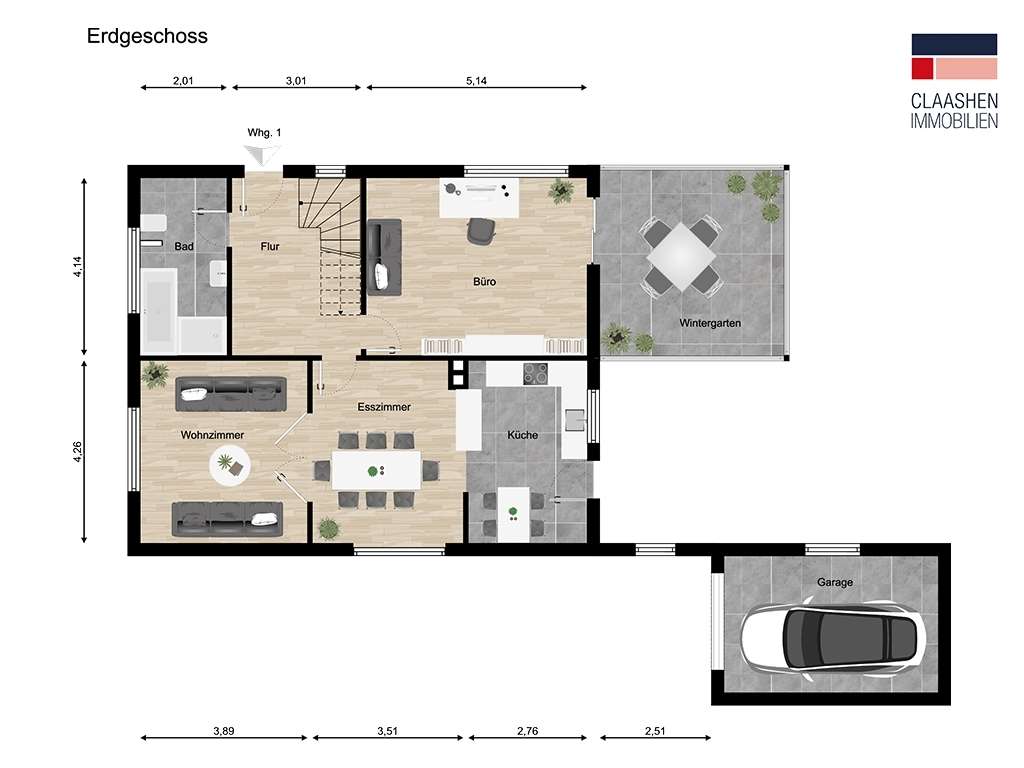Grundriss EG
