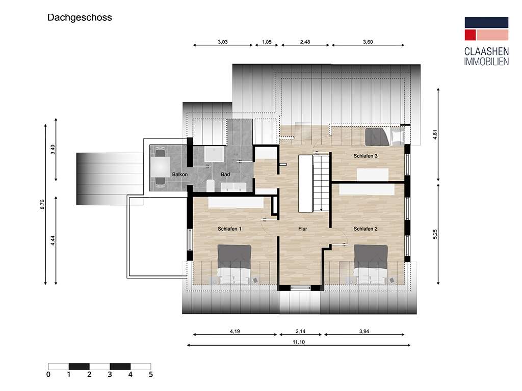 Grundriss DG