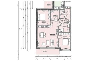 Grundriss Wohnung 8