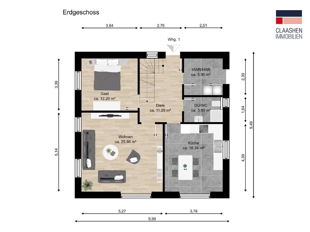 Grundriss EG