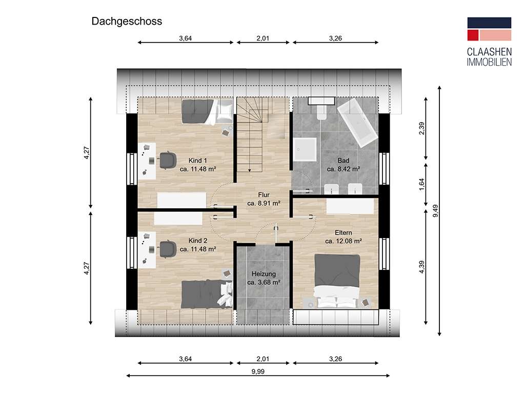 Grundriss DG