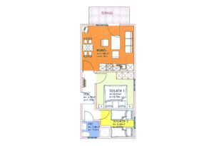 Grundriss Wohnung 8
